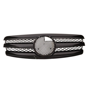 Kühlergrill Kühlergitter Schwarz glanz für Mercedes E-Klasse W211 S211 ab 02-06