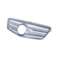 Sport Kühlergrill Silber Chrom für Mercedes Benz E