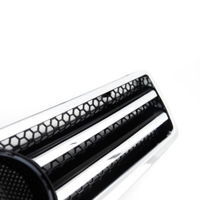 Sport Kühlergrill Chrom Schwarz glanz für Mercedes Benz SL (R129) ab 1989-2001