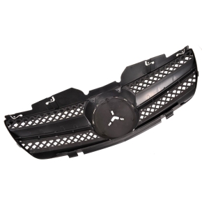Sport Kühlergrill Schwarz Chrom für Mercedes Benz SL (R230) Vorfacelift ab 01-05