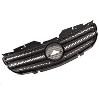 Kühlergrill Kühlergitter Schwarz glanz für Me