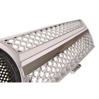 Kühlergrill Kühlergitter Silber Chrom für Mer