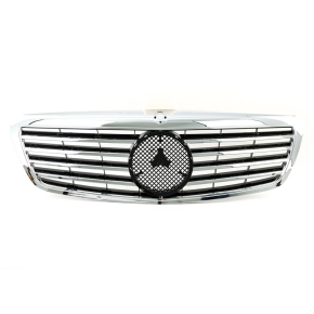 Sport Kühlergrill Chrom für Mercedes Benz S-Klasse (W221) Vorfacelift ab 05-09