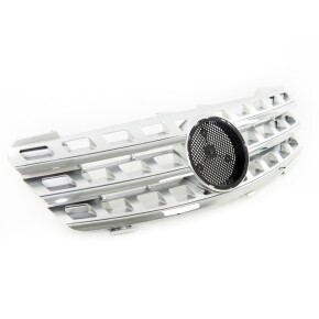 Sport Kühlergrill Chrom Silber für Mercedes Benz ML (W164) Vorfacelift ab 05-08