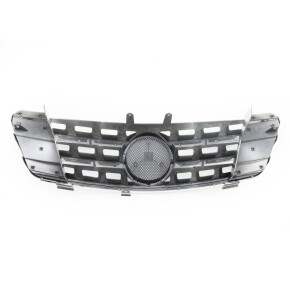 Sport Kühlergrill Chrom Silber für Mercedes Benz ML (W164) Vorfacelift ab 05-08