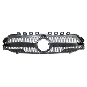 Kühlergrill -Gitter Schwarz für Mercedes A-Klasse W177 V177 mit Kamera ab 18-22