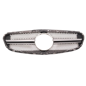 Kühlergrill Gitter Silber für Mercedes E-Klasse W212 S212 ohne Kamera ab 13-16