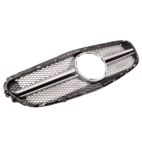 Kühlergrill Gitter Silber für Mercedes E-Klasse W212 S212 ohne Kamera ab 13-16