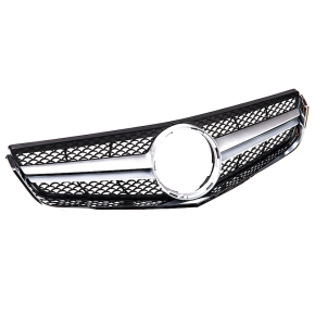 Kühlergrill Gitter Silber Schwarz für Mercedes E-Klasse C207 A207 ab 2009-2013