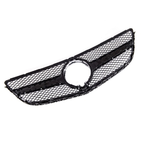 Kühlergrill Gitter Silber Schwarz für Mercedes E-Klasse C207 A207 ab 2013-2016