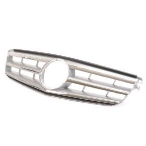 Kühlergrill Kühlergitter Silber Chrom passt für Mercedes C-Klasse W204 ab 07-14