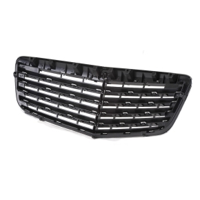 Kühlergrill Kühlergitter Chrom Schwarz passt für Mercedes E-Klasse W211 ab 06-09
