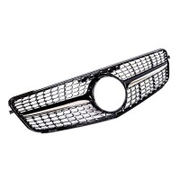 Kühlergrill Diamantgrill Chrom Schwarz passt für M