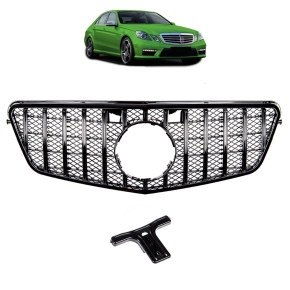  Kühlergrill Panamericana GT Schwarz glanz für...