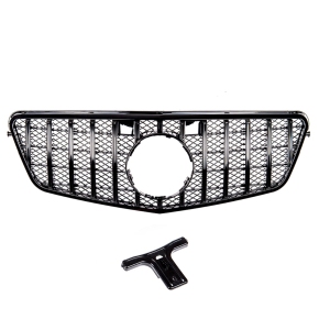  Kühlergrill Panamericana GT Schwarz glanz für Mercedes E-Klasse W212 ab 09-12