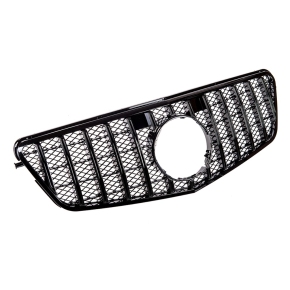  Kühlergrill Panamericana GT Schwarz glanz für Mercedes E-Klasse W212 ab 09-12