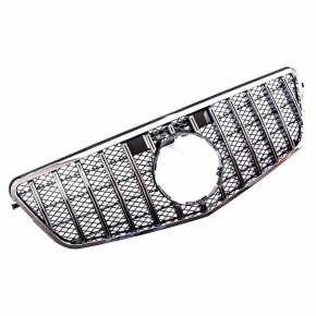Kühlergrill Panamericana GT Chrom Schwarz für Mercedes E-Klasse W212 ab 09-12