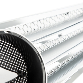Kühlergrill Kühlergitter Silber Chrom passt für Mercedes SL (R129) ab 1989-2001