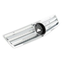 Kühlergrill Kühlergitter Silber Chrom passt f&uuml