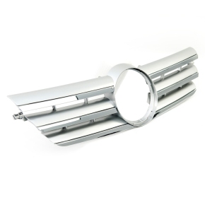 Kühlergrill Kühlergitter Silber Chrom passt für Mercedes CL 203 Sportcoupe 01-08
