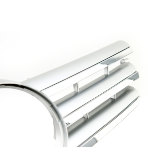 Kühlergrill Kühlergitter Silber Chrom passt für Mercedes CL 203 Sportcoupe 01-08