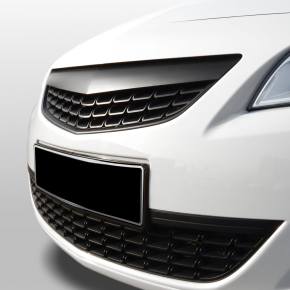 Kühlergrill ohne Emblem Schwarz matt passt für Opel Astra J (P10) ab 09-12