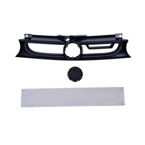 Kühlergrill Kühlergitter Schwarz matt mit Gitter für Golf IV (4) ab 1998-2006