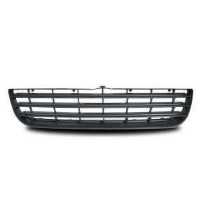 Kühlergrill Kühlergitter ohne Emblem Schwarz matt für VW Polo (9N) ab 05-09