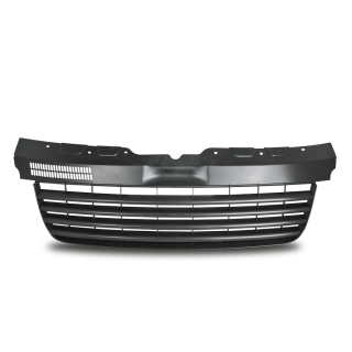  Kühlergrill Kühlergitter ohne Emblem Schwarz für VW T5 Transporter ab 2003-2015