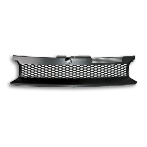 Kühlergrill Wabengrill ohne Emblem Schwarz matt...