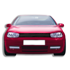 Kühlergrill Wabengrill ohne Emblem Schwarz matt für VW Golf IV (4) ab 99-06