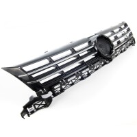 Kühlergrill Kühlergitter Schwarz Chrom für VW