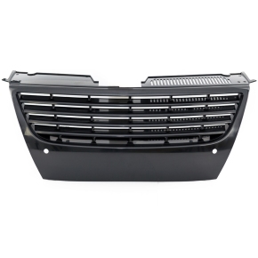Kühlergrill -Gitter ohne Emblem Schwarz glanz für VW Passat B6 (3C) ab 2005-2011