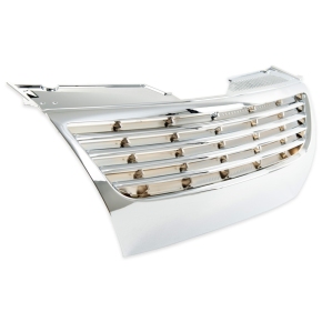 Kühlergrill Kühlergitter ohne Emblem Chrom für VW Passat B6 (3C) ab 2005-2011
