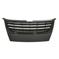 Kühlergrill Kühlergitter ohne Emblem Schwarz glanz