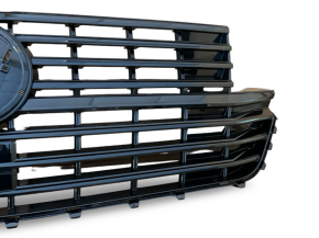 für VW T6.1 Multivan Transporter Kühlergrill schwarz glanz+Emblemhalter ab 2019