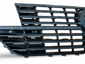 für VW T6.1 Multivan Transporter Kühlergrill schwarz glanz+Emblemhalter ab 2019