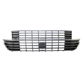 für VW T6.1 Multivan Transporter Kühlergrill schwarz Matt Clean f+r ACC ab 2019
