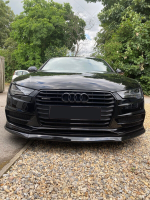 Frontlippe Frontspoiler glanz V1 passt für Audi A7 S7 S