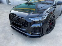 Frontlippe Frontspoiler glanz passt für Audi RSQ8 4M Vo