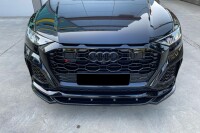 Frontlippe Frontspoiler glanz passt für Audi RSQ8 4M Vo