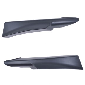 Frontflaps Frontspoiler Schwarz matt für BMW 3er (E90 E91) Facelift ab 2008-2013