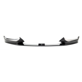 Frontlippe Frontspoiler Schwarz glanz für BMW 1er F20 Facelift 2015-2019