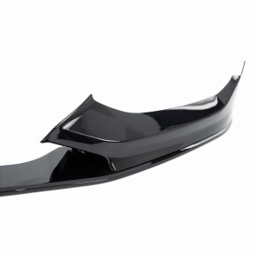 Frontlippe Frontspoiler Schwarz glanz für BMW 1er F20 Facelift 2015-2019