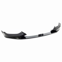 Frontlippe Frontspoiler Schwarz glanz für BMW 1er F20 F