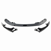 Frontlippe Frontspoiler Schwarz glanz für BMW 1er F20 F