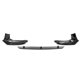  Frontlippe Frontspoiler 3tlg. Schwarz glanz für BMW 5er (G30 G31) ab 2017-2020