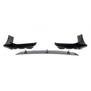  Frontlippe Frontspoiler 3tlg. Schwarz glanz für BMW 5er (G30 G31) ab 2017-2020
