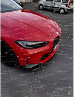 Frontlippe Frontspoiler glanz V1 passt für BMW M3 G80 /