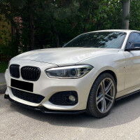 Frontlippe Frontspoiler hochglanz für BMW 1er F20, F21 